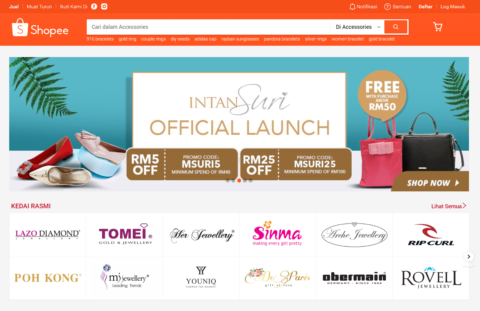 beli emas murah di shopee